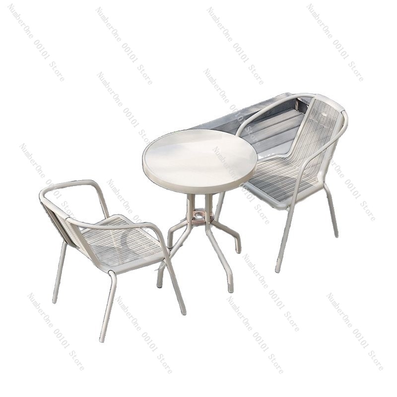 Outdoor Furniture Dining Set - Opklapbare tuintafel en 2 stoelen set
