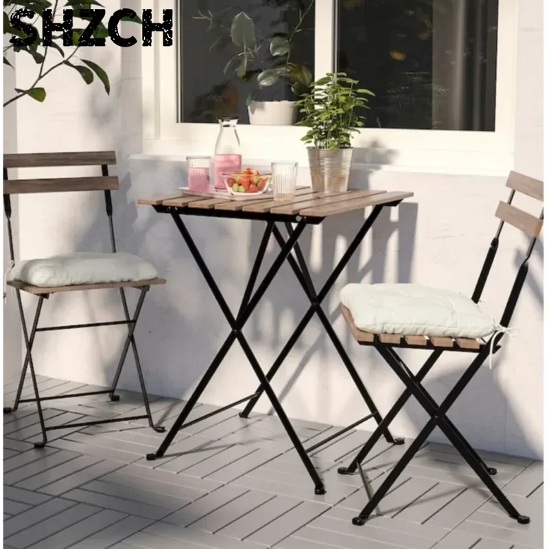 Outdoor Furniture Shop - Tuin Balkon Buitentafel Ijzeren opklapbare eettafels