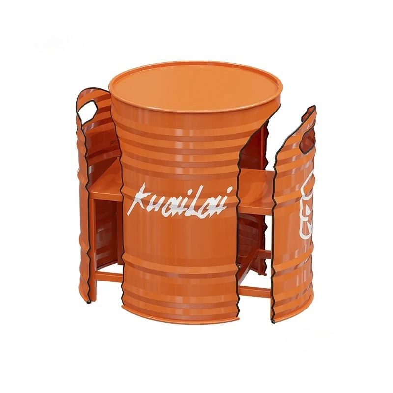 Outdoor Furniture Oil - Creatieve ijzeren tuinmeubelsets, café- en patio-tafels