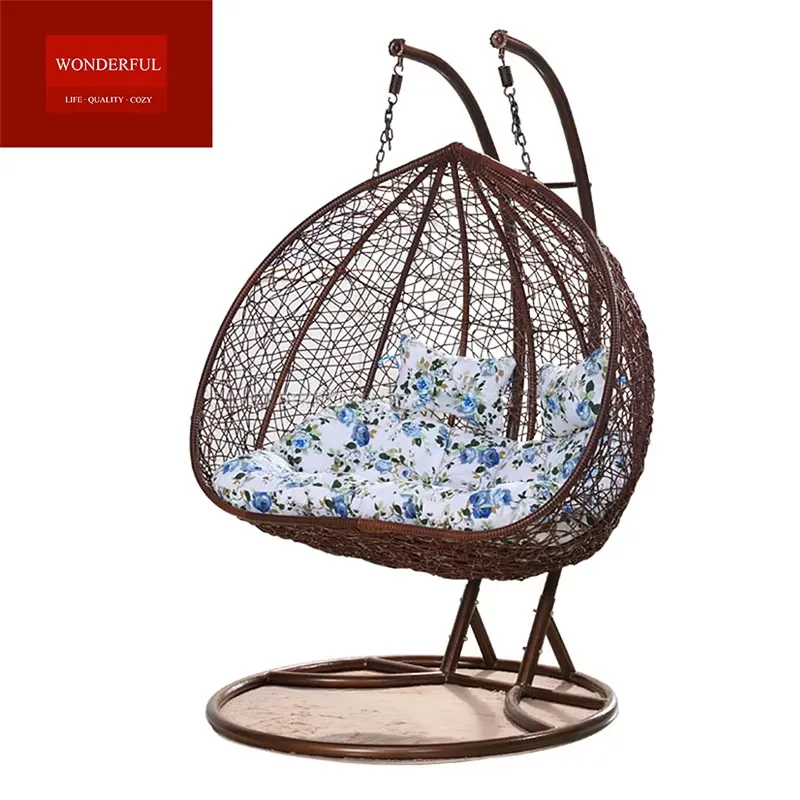 Hanging Egg Chair - Meest populaire hangstoel woonkamer rotan dubbele