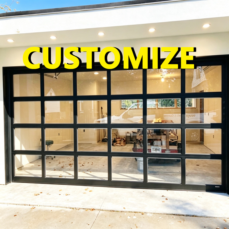 Outdoor Furniture Aluminum - Garagedeur van aluminium, op maat gemaakt,
