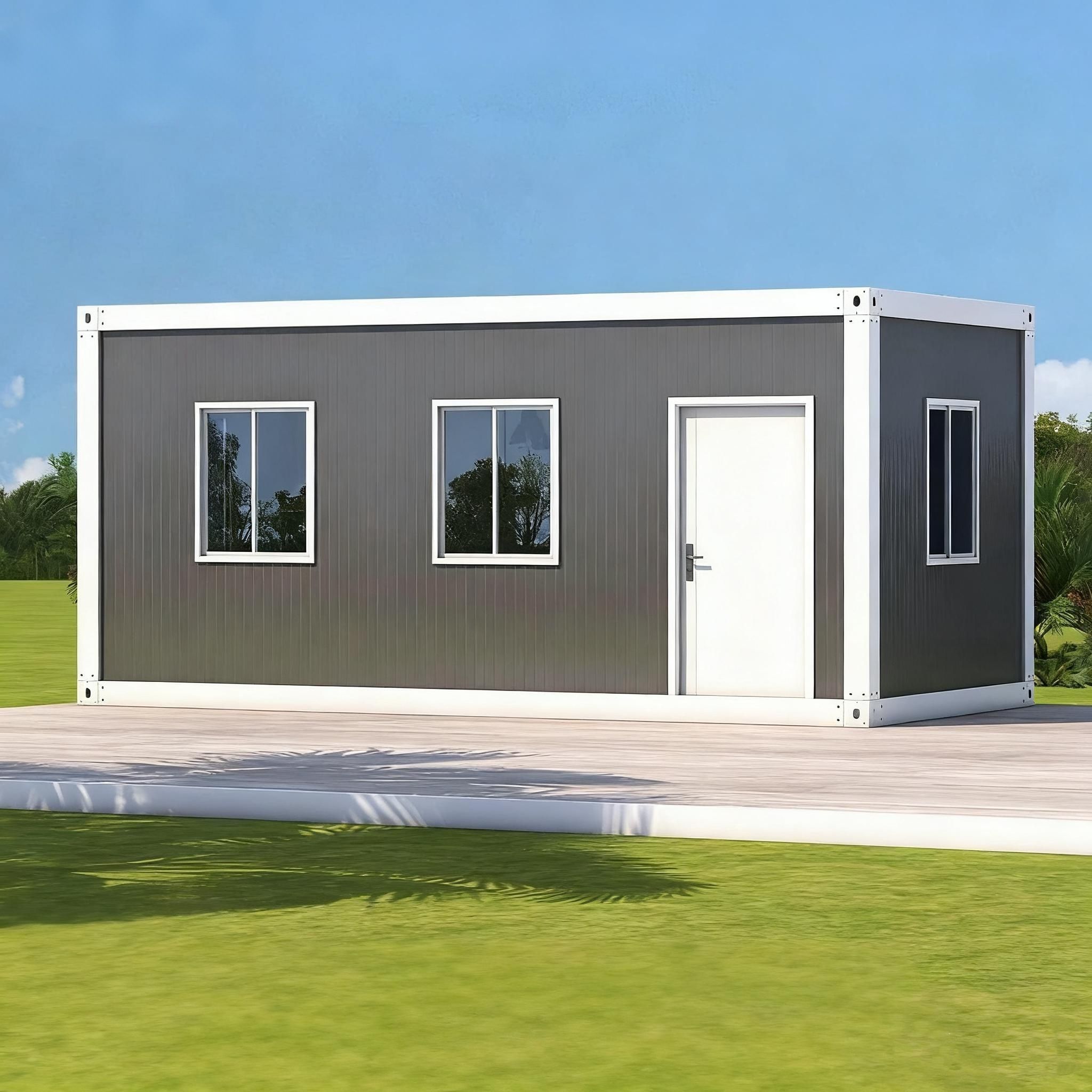 Outdoor Furniture Aluminum - Laatste stijl prefab container buitenhuis, eenvoudig