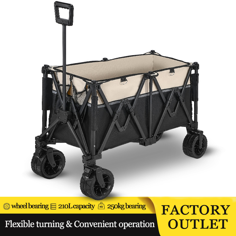 Outdoor Furniture Shop - Extra lange aanhangwagen, 260L grote capaciteit