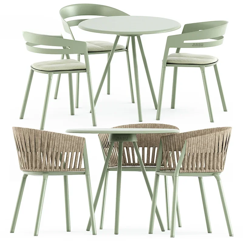 Outdoor Furniture Material - 'Buitenmeubilair Staal 4-delige Sling Balkon Tafel