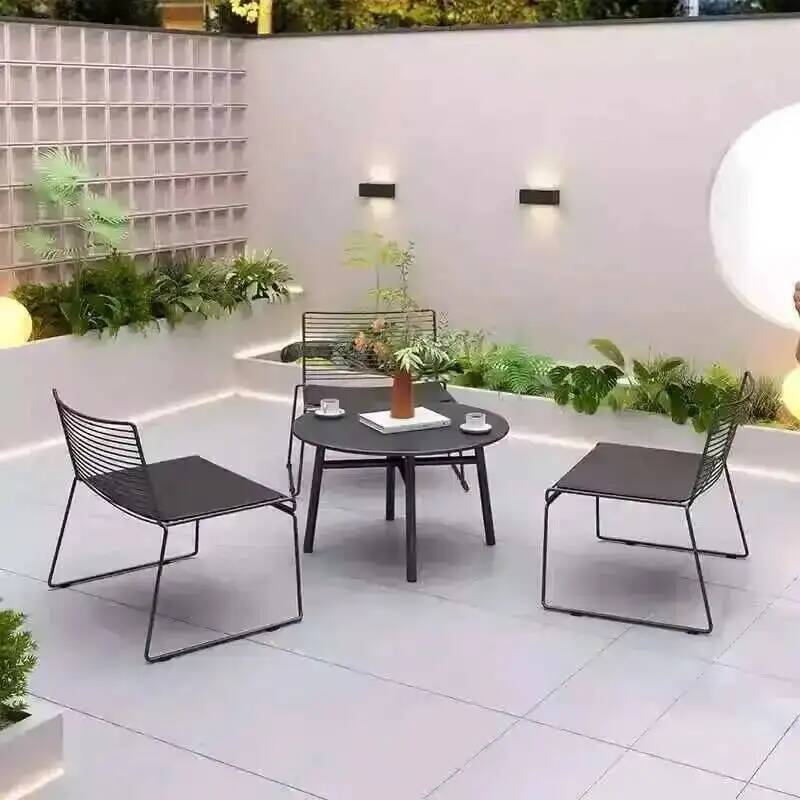 Outdoor Furniture Shop - Eenvoudig café Balkon Vrije tijd Ijzer