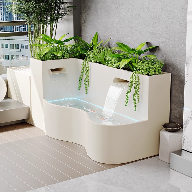 Outdoor Furniture Aluminum - Aluminiumlegering Modern Duurzaam Buitenmeubilair Waterbak Bloembak