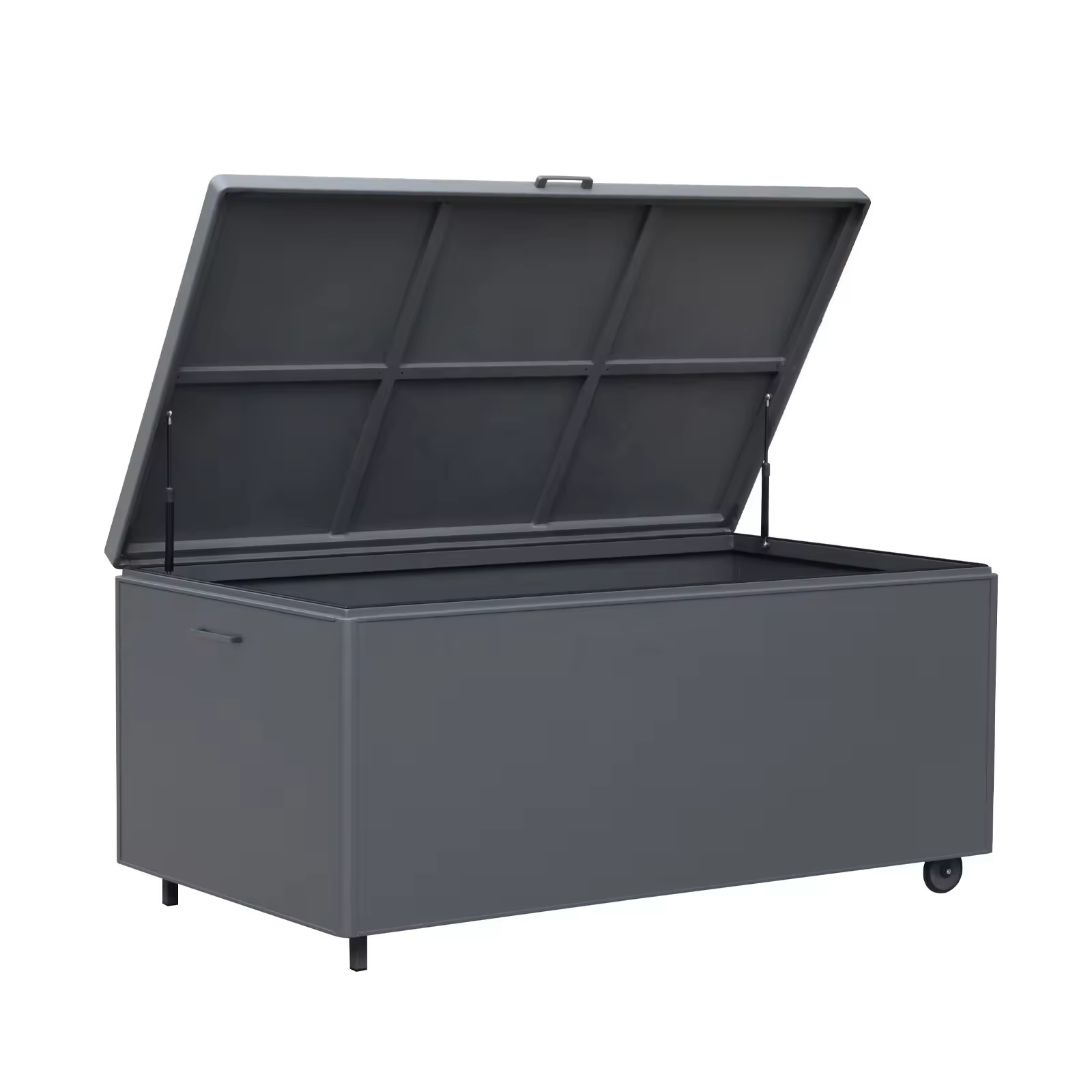 Outdoor Furniture Aluminum - Waterdichte aluminium PVC-bord vierkante kubus opbergkist
