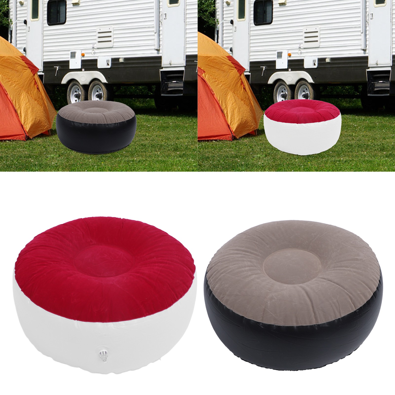 Opblaasbare flocking-kruk Mult - Outdoor Furniture Designer recensie en prijs