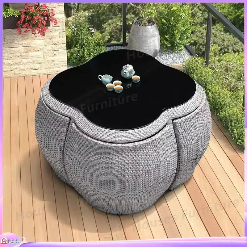 Buitenmeubilair van rotan, wic - Outdoor Furniture Dining Set recensie en prijs