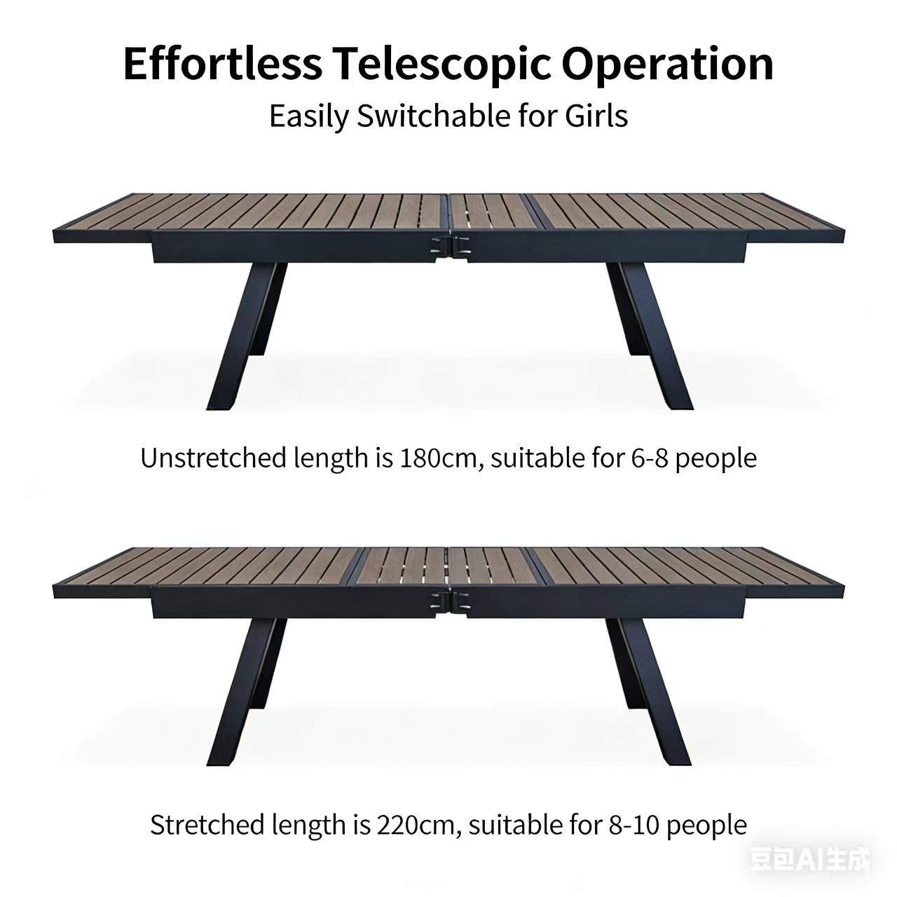 Moderne duurzame aluminium tui - Outdoor Furniture Dining Set recensie en prijs