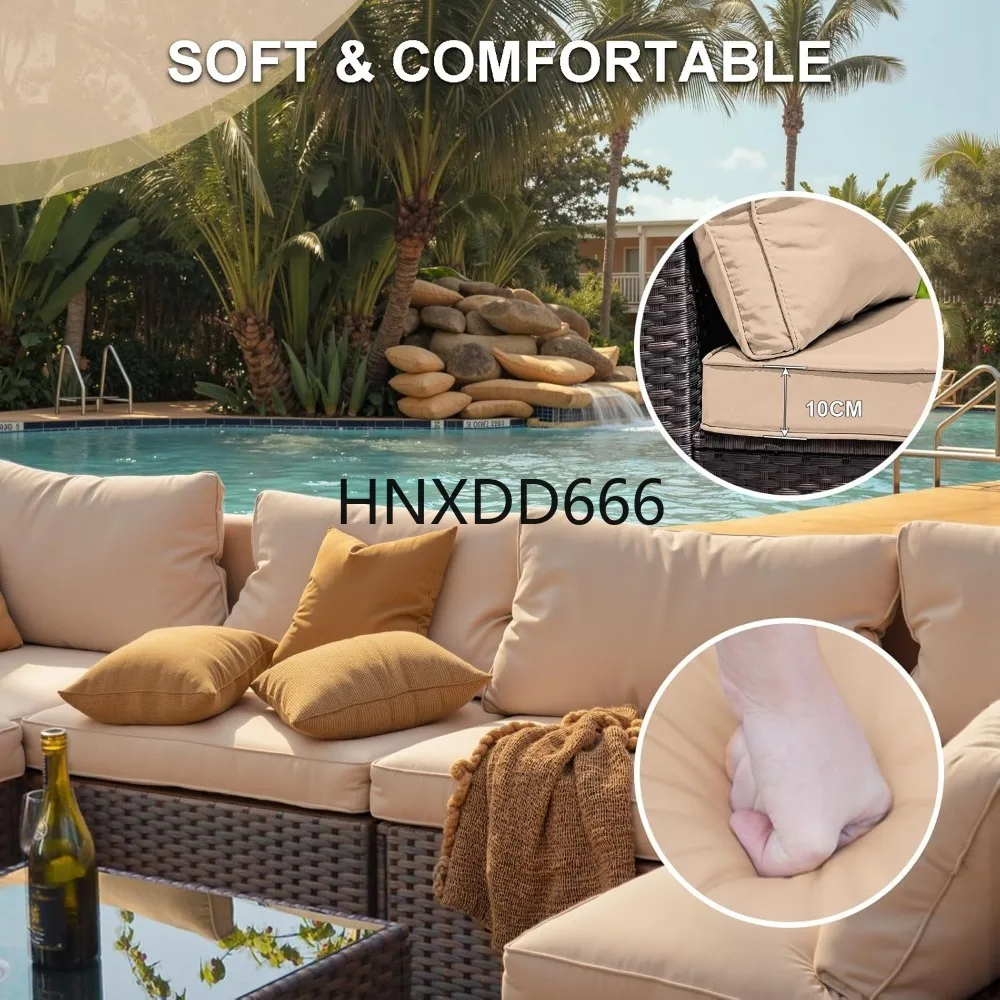 7-delige tuinmeubelset met vuu - Outdoor Furniture Set With Fire Pit recensie en prijs