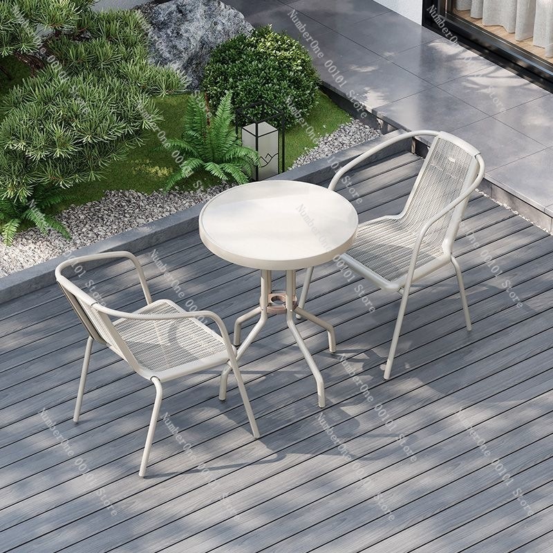 Opklapbare tuintafel en 2 stoe - Outdoor Furniture Dining Set recensie en prijs
