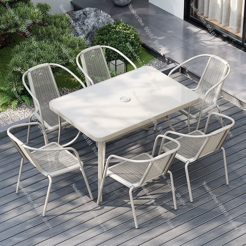Opklapbare tuintafel en 2 stoe - Outdoor Furniture Dining Set recensie en prijs