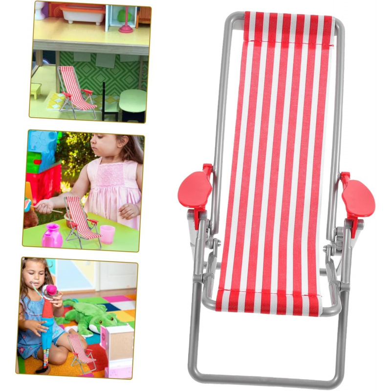 Mini Rood Gestreept Opklapbaar - Outdoor Furniture Material recensie en prijs