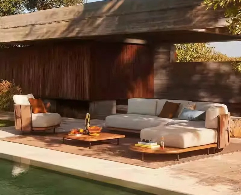 Noordse outdoor rotan bank vil - Outdoor Furniture Designer recensie en prijs