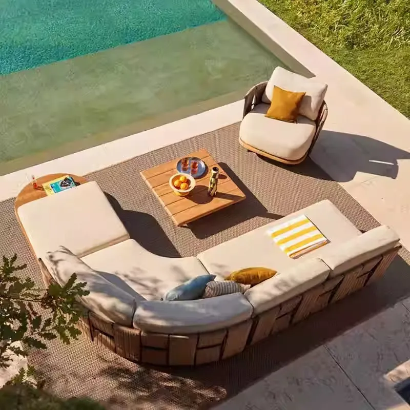 Noordse outdoor rotan bank vil - Outdoor Furniture Designer recensie en prijs