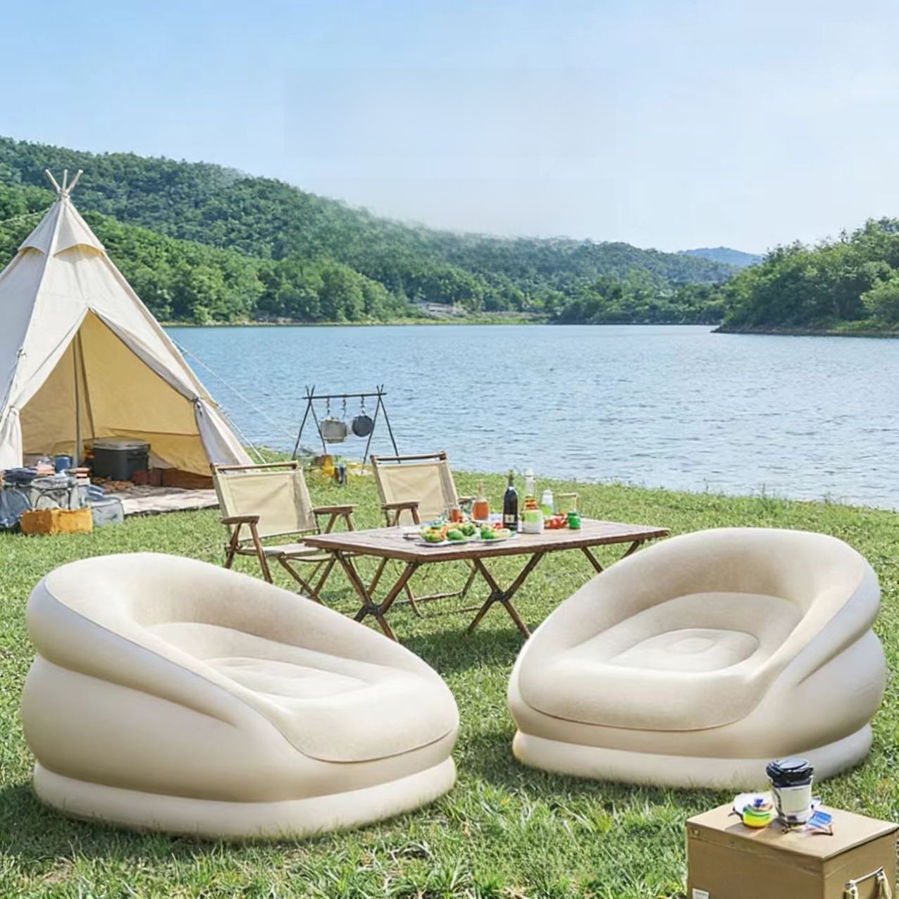 Draagbare opvouwbare bank voor - Outdoor Furniture Designer recensie en prijs