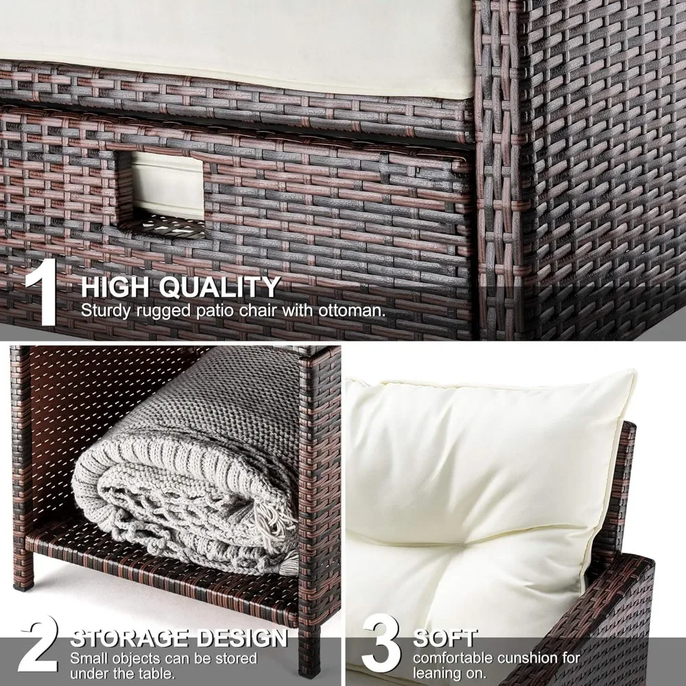 # Voor 5-delige rieten terrasm - Outdoor Furniture Material recensie en prijs