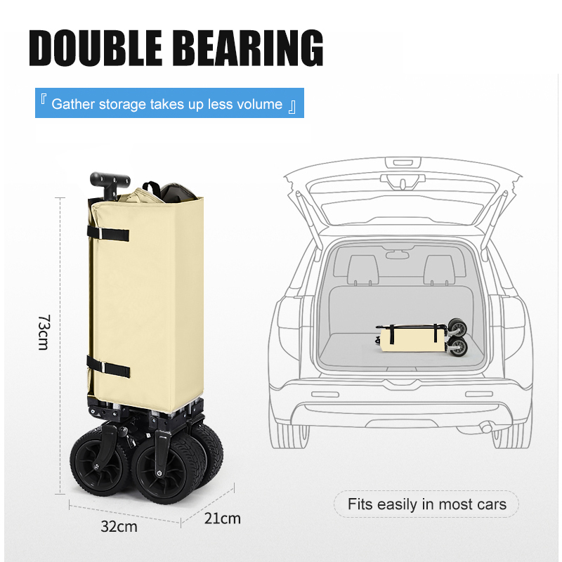 Inklapbare campingkar voor bui - Outdoor Furniture Shop recensie en prijs
