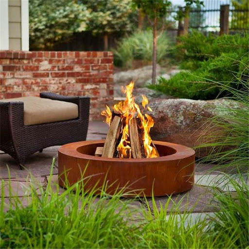 Buitenmeubelset met vuurtafel, - Outdoor Furniture Set With Fire Pit recensie en prijs