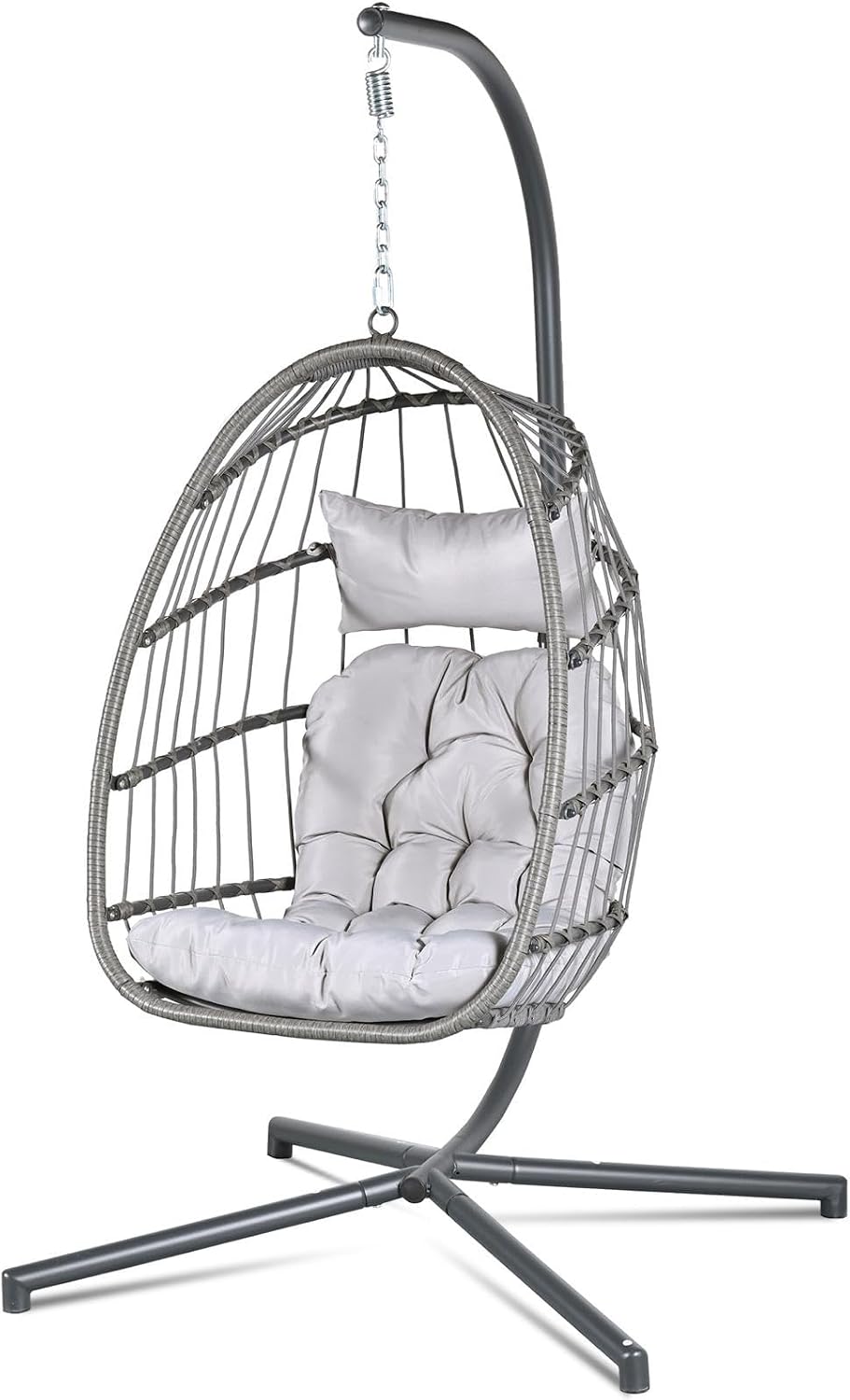 Hangende eierstoel met standaa - Hanging Egg Chair recensie en prijs