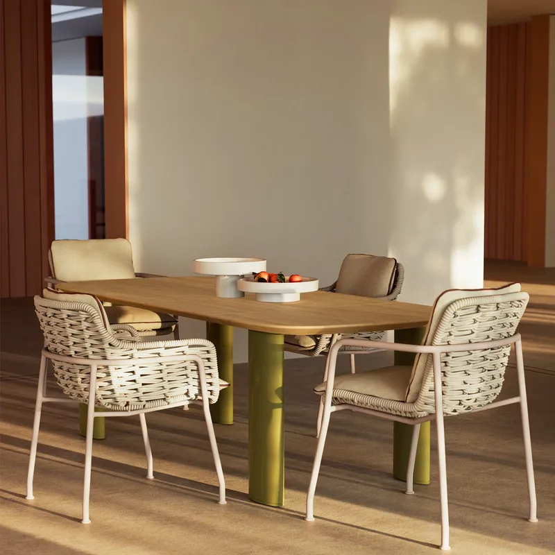 Nordic Rattan Outdoor Dining T - Outdoor Furniture Dining Set recensie en prijs