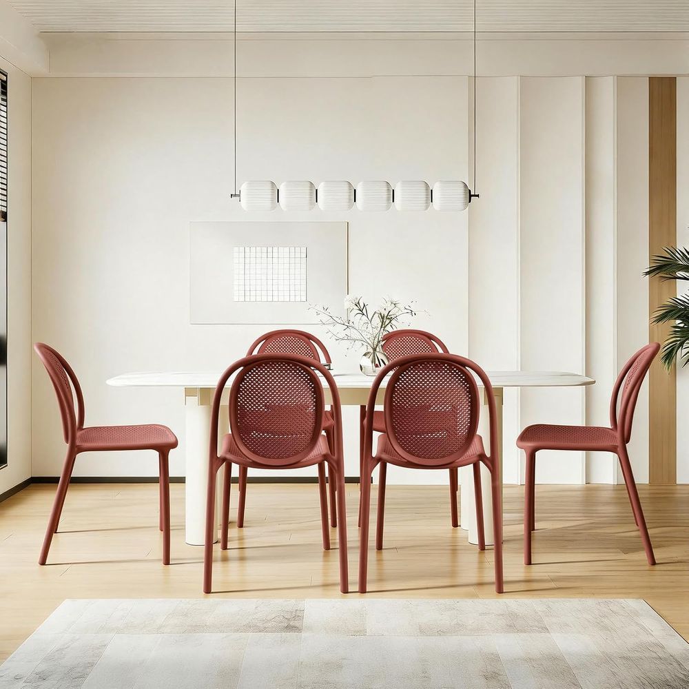 Weerbestendige stapelbare eetk - Outdoor Furniture Dining Set recensie en prijs