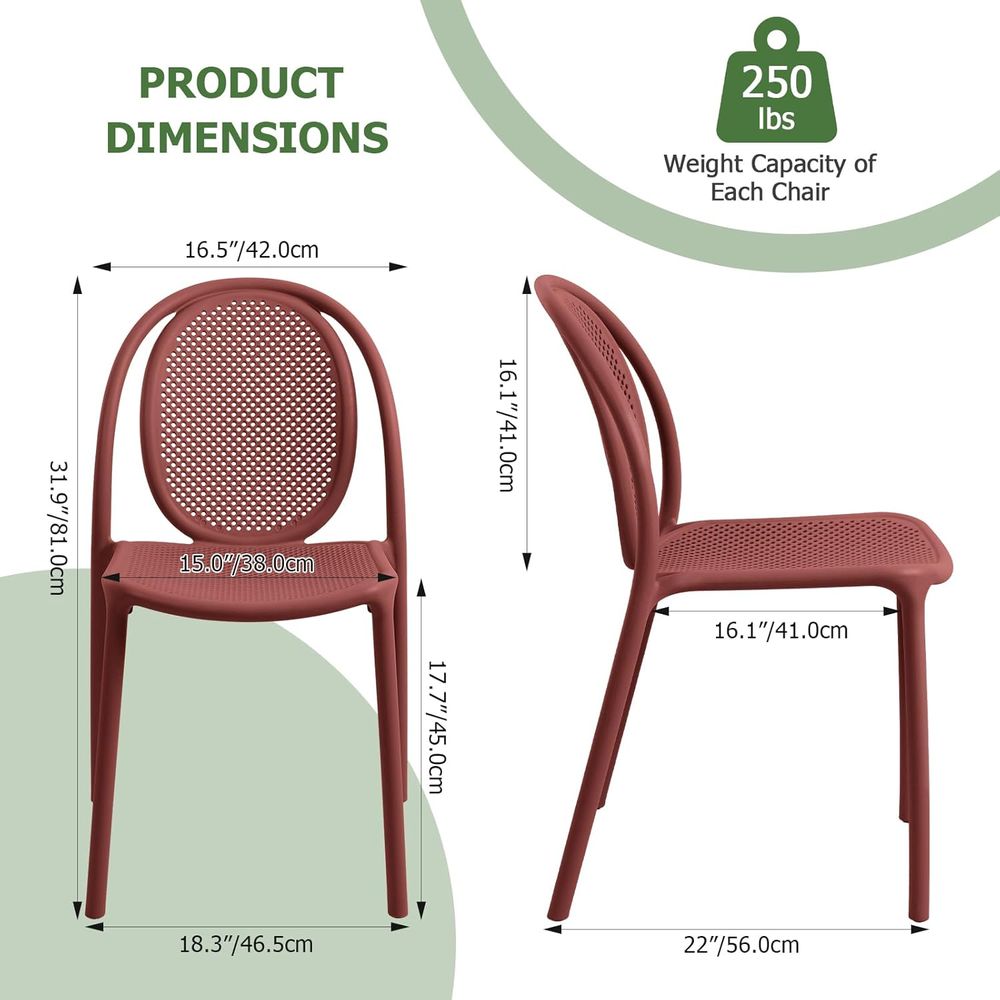 Weerbestendige stapelbare eetk - Outdoor Furniture Dining Set recensie en prijs