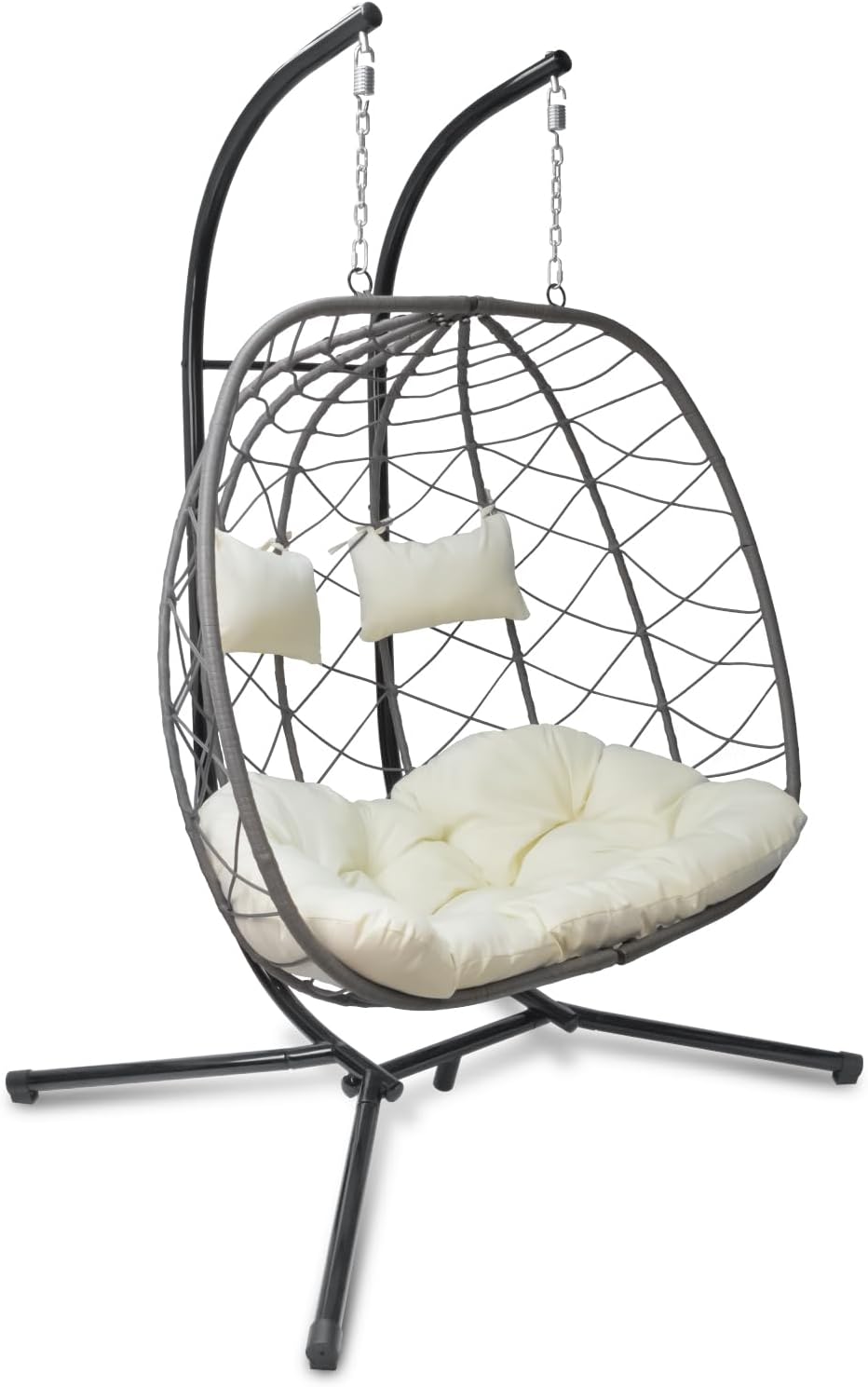 Eierschommelstoel met standaar - Hanging Egg Chair recensie en prijs
