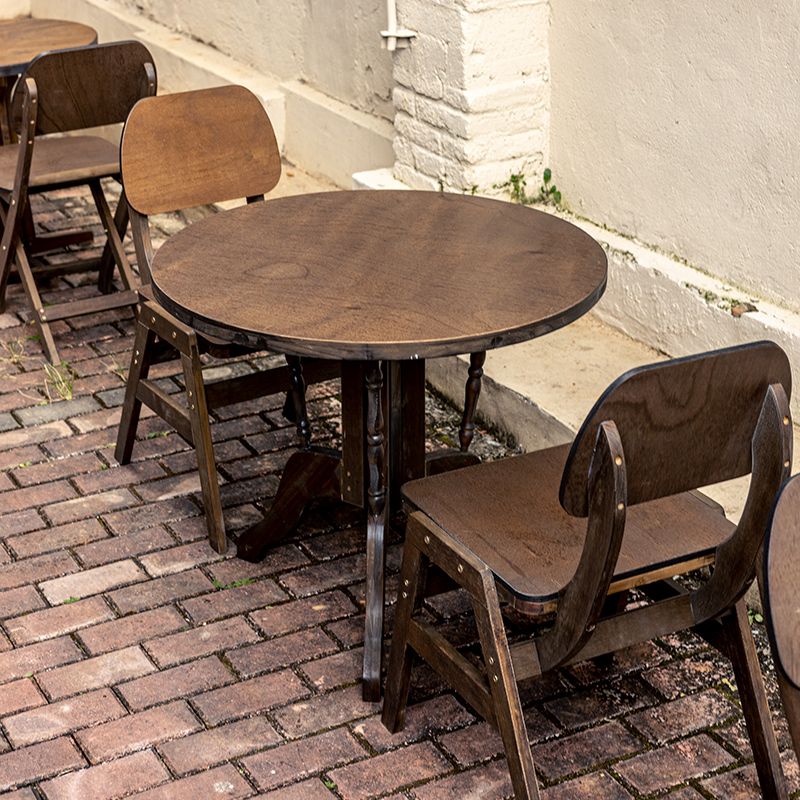 Retro eettafel ronde tafel en  - Outdoor Furniture Shop recensie en prijs