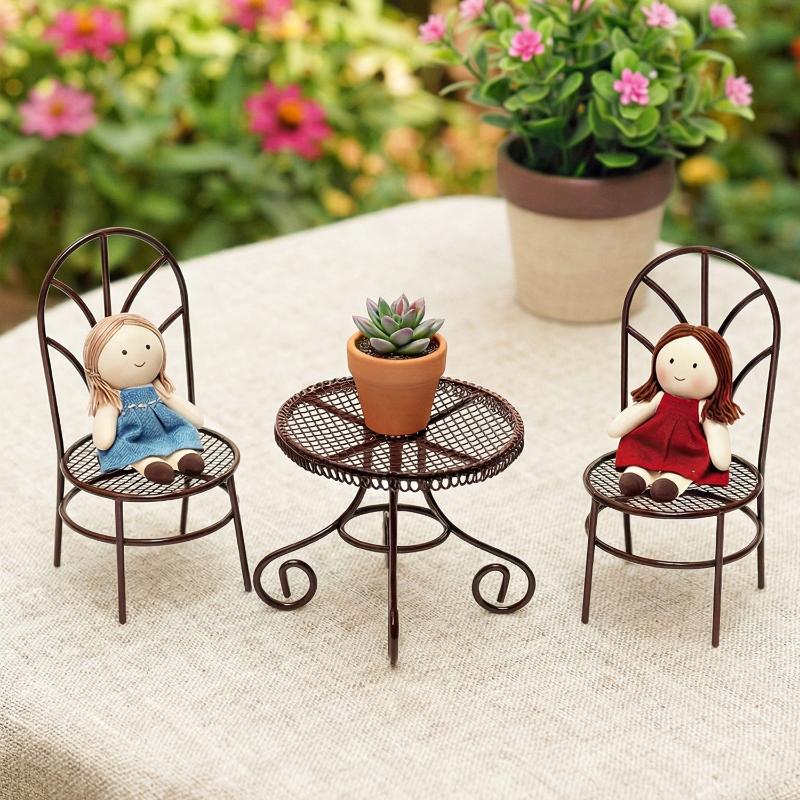 1/3 stuks poppenhuis tuin disp - Outdoor Furniture Designer recensie en prijs