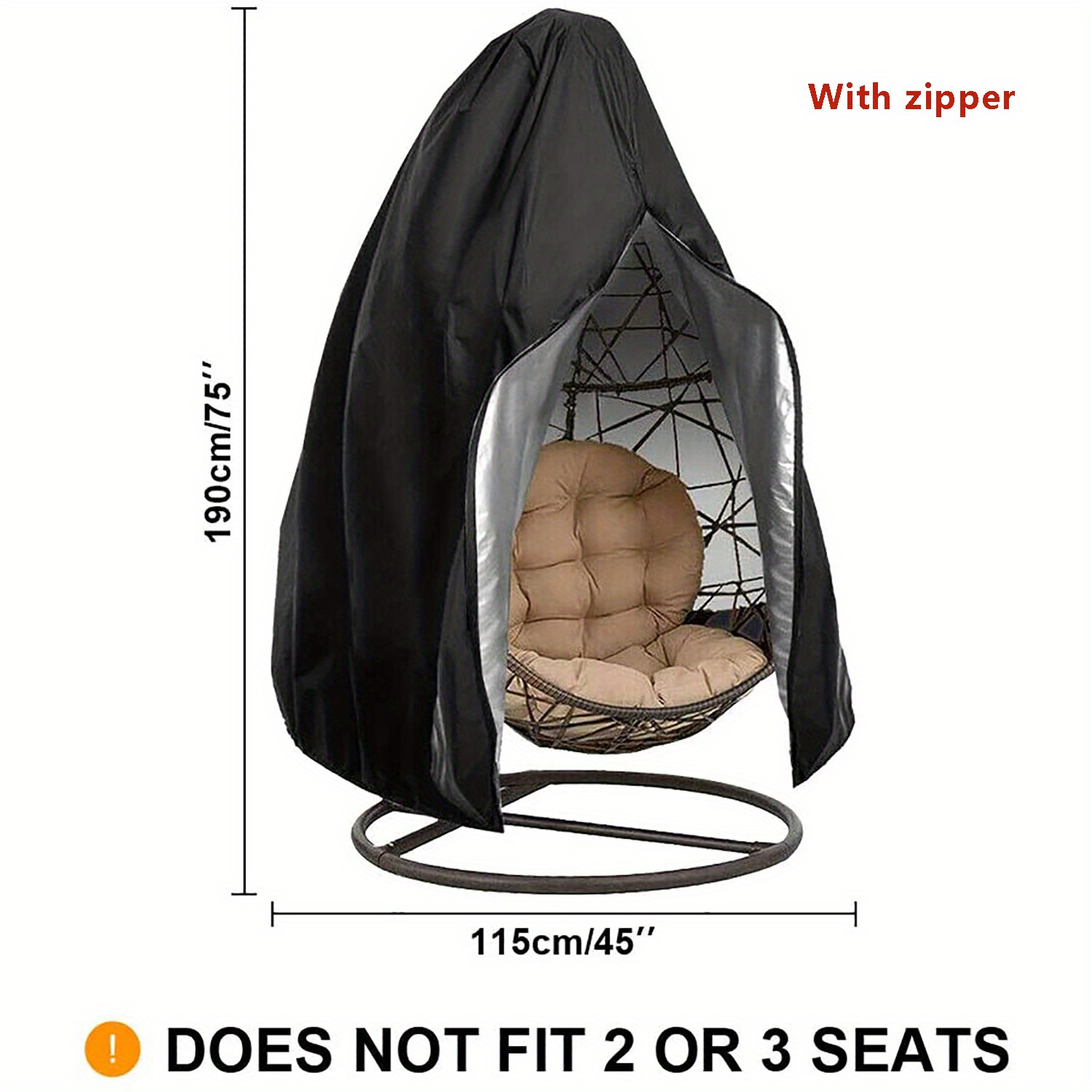 Waterdichte anti-UV zware besc - Hanging Egg Chair recensie en prijs