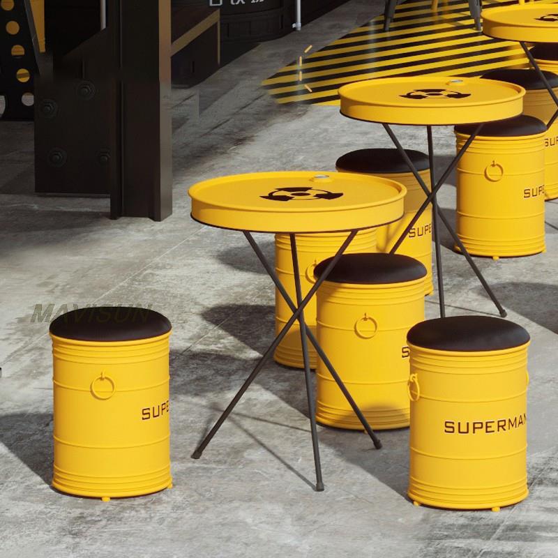 Creative Wrought Iron Oil Drum - Outdoor Furniture Oil recensie en prijs