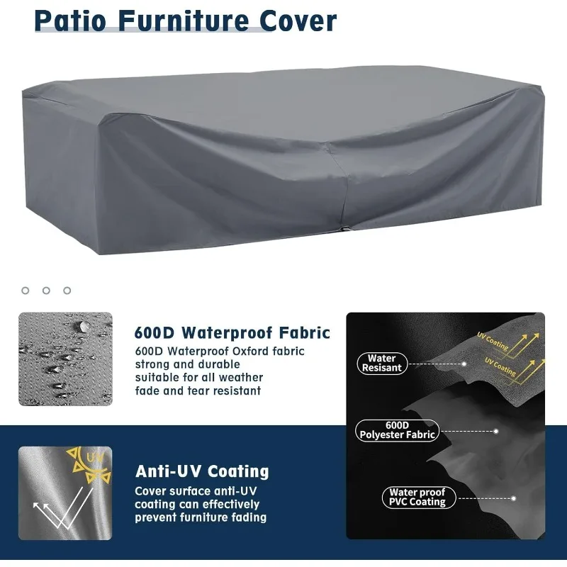Amopatio 8-delige tuinmeubelse - Outdoor Furniture Set With Fire Pit recensie en prijs